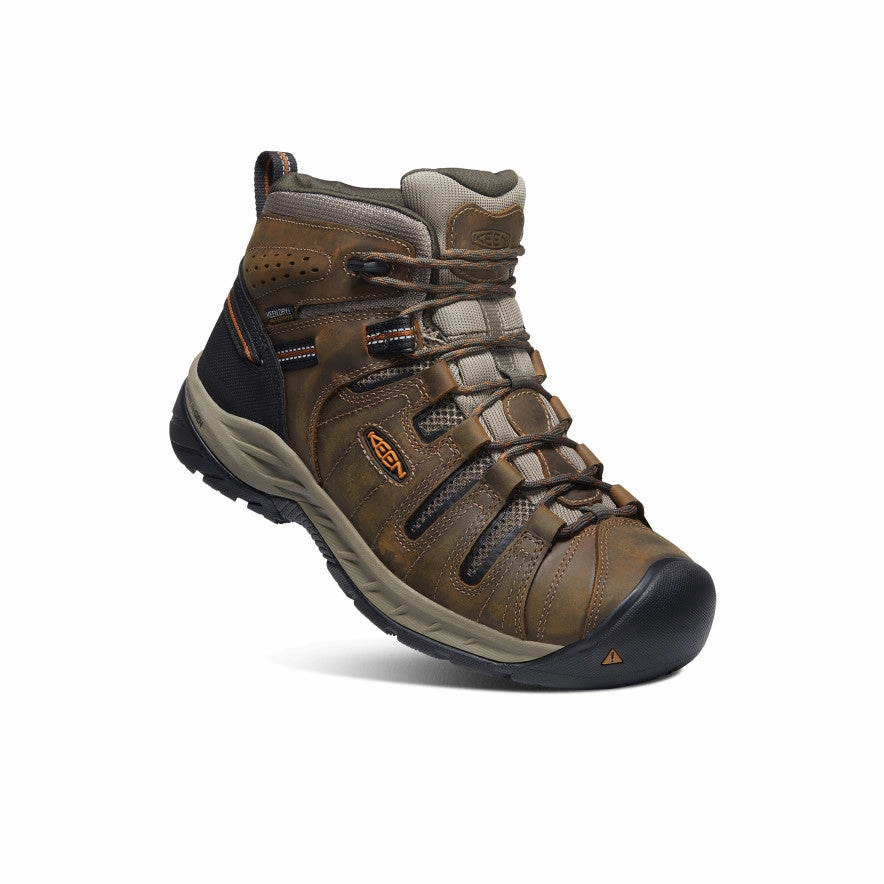 City Travel Daily Mission Men's Flint II Waterproof Mid (Soft Toe)  |  Black Olive/Brindle