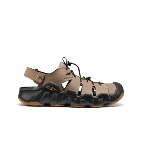 All Day Men's Hyperport Fisherman Leather Sandal  |  Brindle/Oak Buff