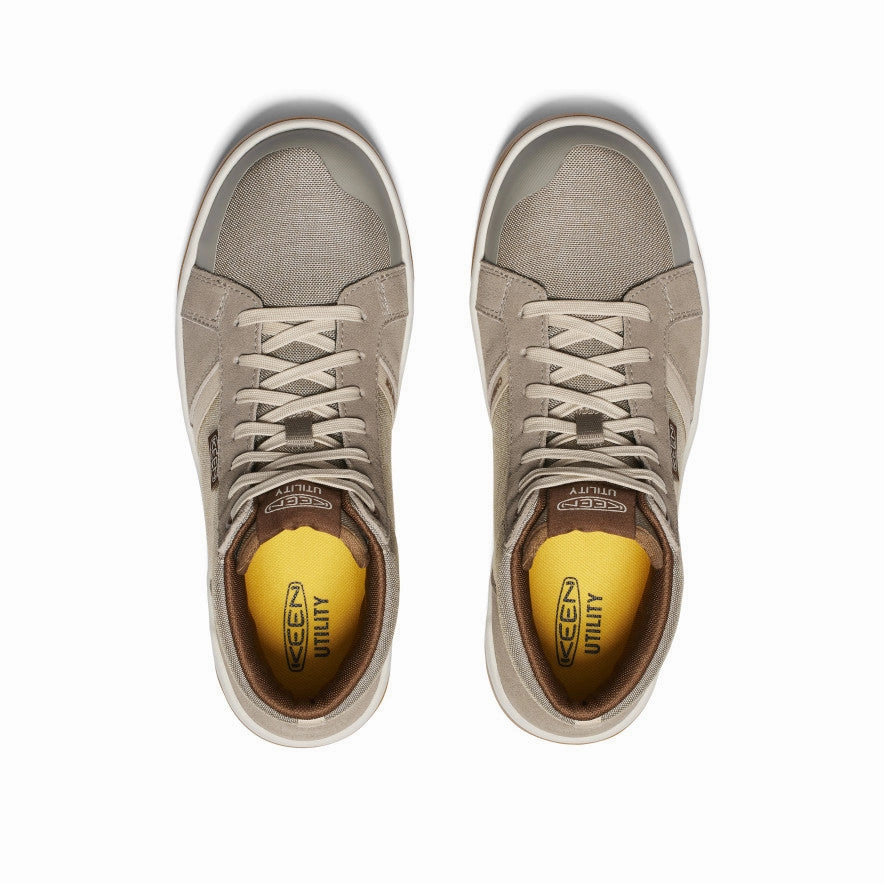 Men's Kenton Mid Work Shoe (Carbon Toe)  |  Brindle/Gum Anti Odor Weekend Camping Non Marking Tread