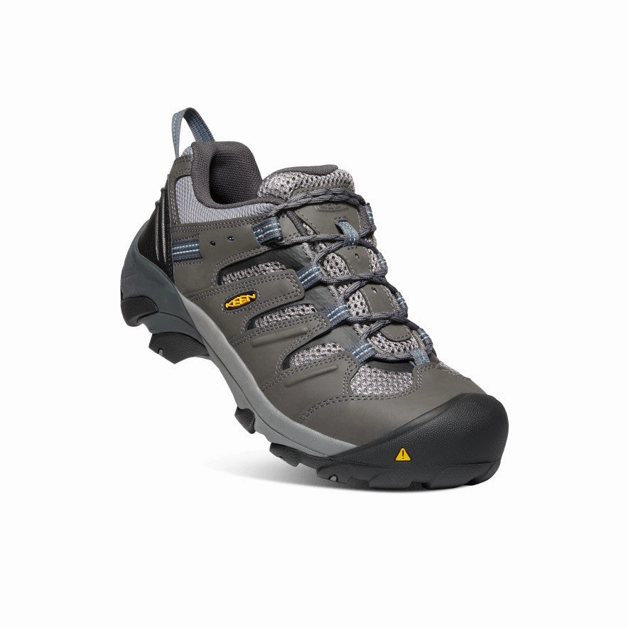 Men's Lansing Low (Steel Toe)  |  Magnet/Majolica Blue synthetic sole