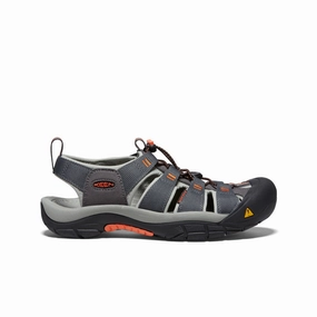 Sleek Casual Shoes Men's Newport H2 Sandal  |  Magnet/Nasturtium