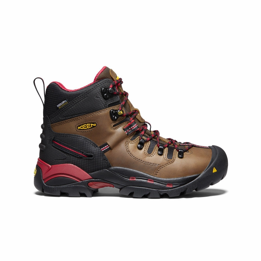 Impact Diffusion Tech Men's Pittsburgh 6" Waterproof Boot (Steel Toe)  |  Bison