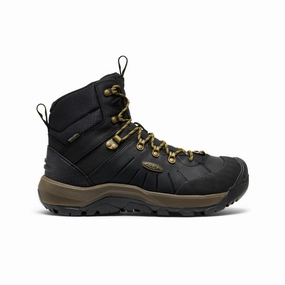 Men's Revel IV Polar Waterproof Boot  |  Black/Lemon Curry Thermal Core Morning Walk Firm Hold