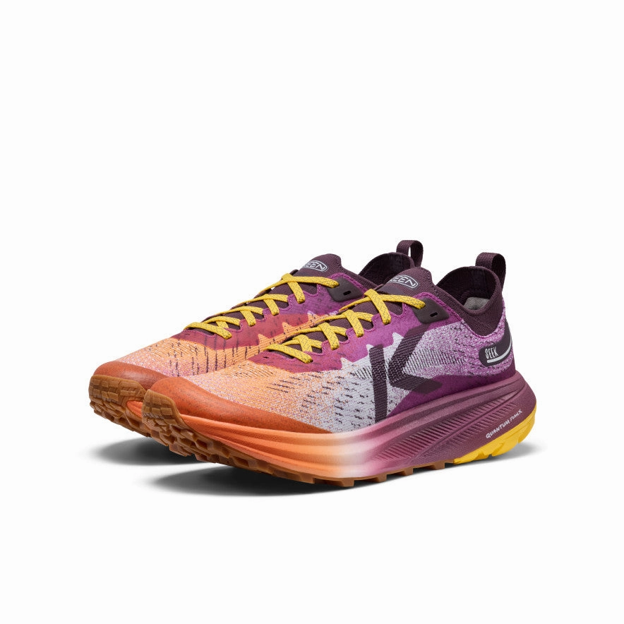 Men's Seek Trail Running Shoe  |  Willowherb/Orange Peel Retro-inspired cushioning