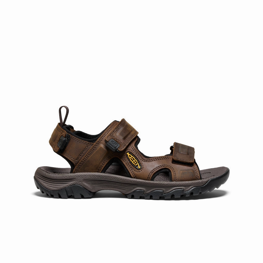 Men's Targhee III Open Toe Sandal  |  Bison/Mulch Drive Mood platform sandals