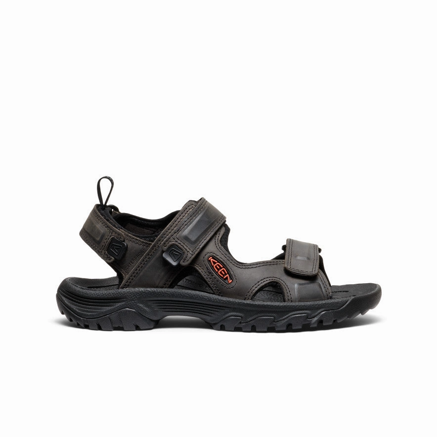 Men's Targhee III Open Toe Sandal  |  Grey/Black Hypoallergenic Lining