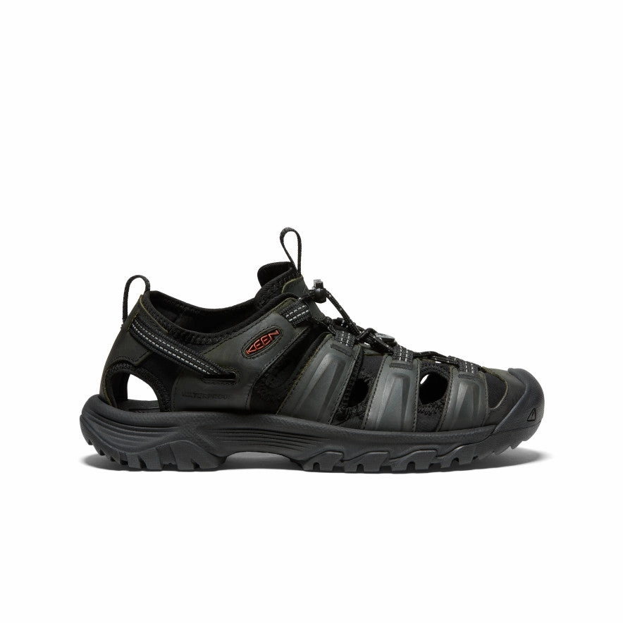 Single Strap Men's Targhee III Sandal  |  Grey/Black