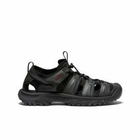 Single Strap Men's Targhee III Sandal  |  Grey/Black