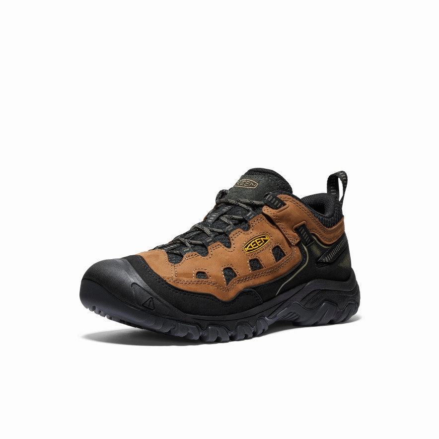 Non Toxic Materials Men's Targhee IV Vented Hiking Shoe  |  Bison/Golden Yellow