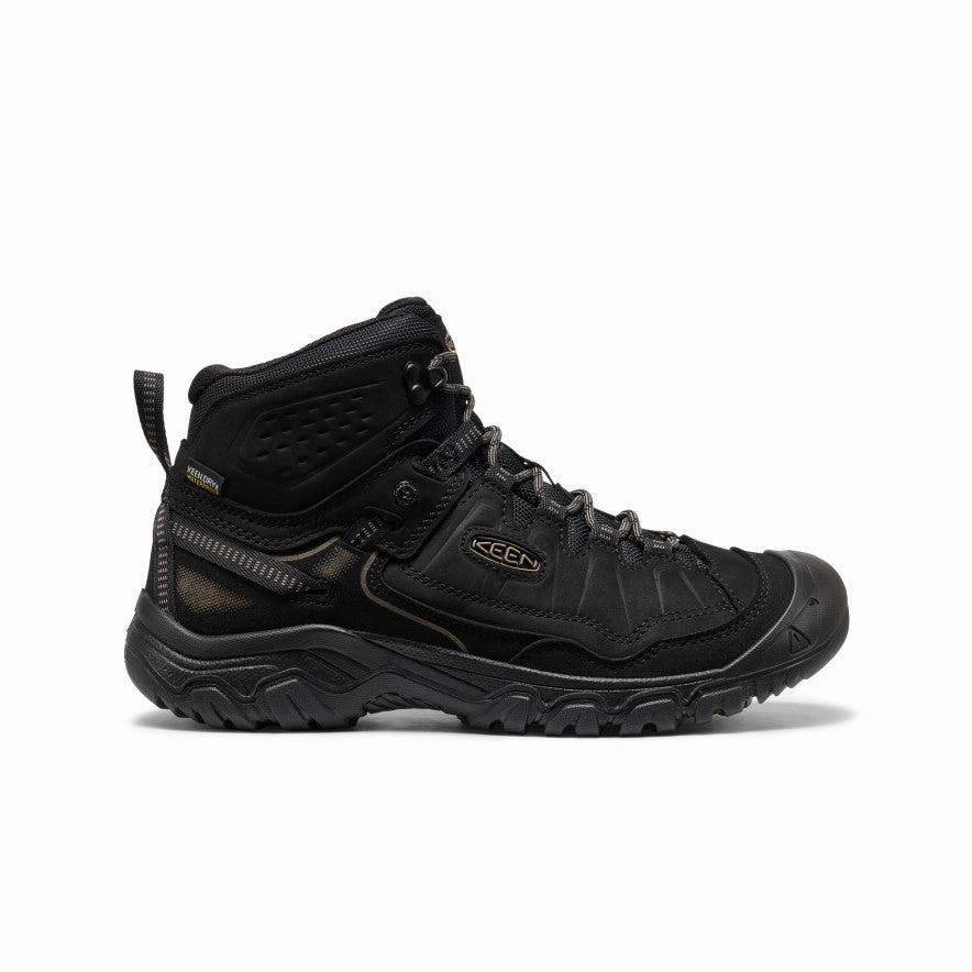Men's Targhee IV Waterproof Hiking Boot  |  Triple Black Military Style