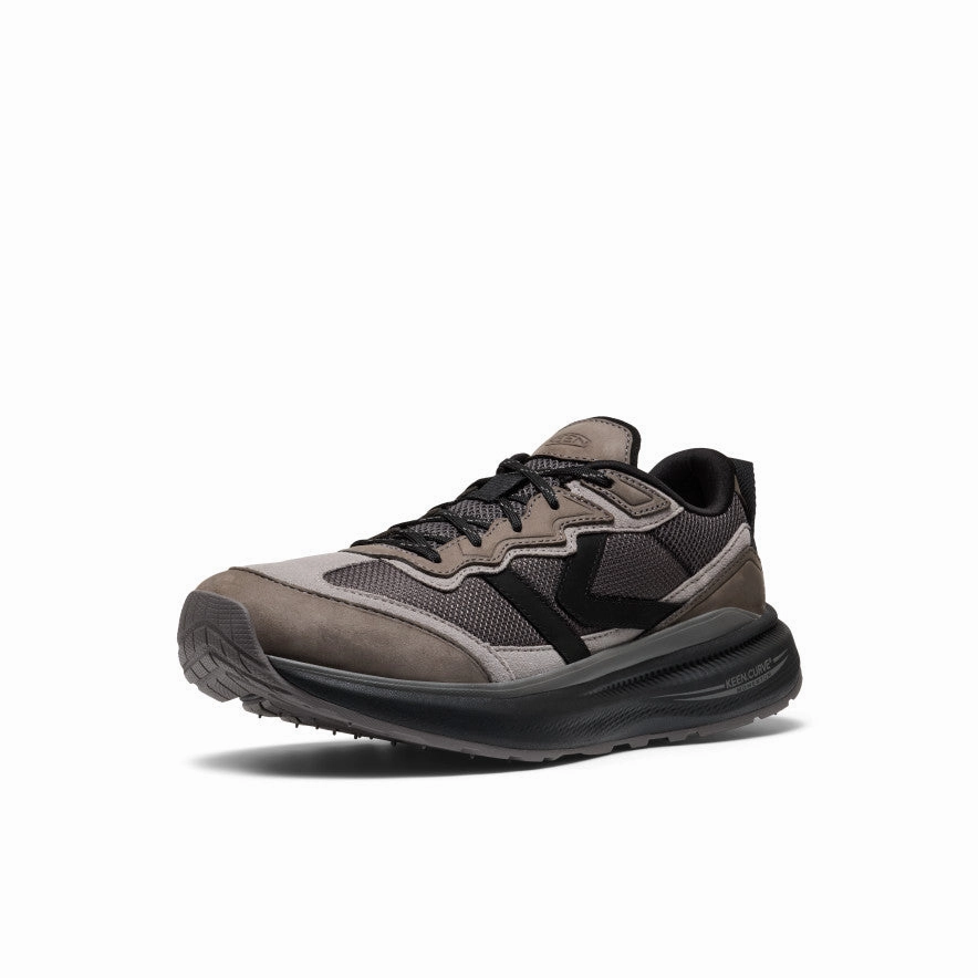 Men's WK500 Leather Walking Shoe  |  Steel Grey/Black Enhanced design