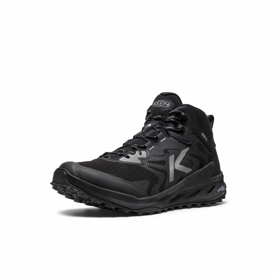 Rugged Built Comfort Seeker Soft Padding Men's Zionic NXT Waterproof Hiking Boot  |  Triple Black