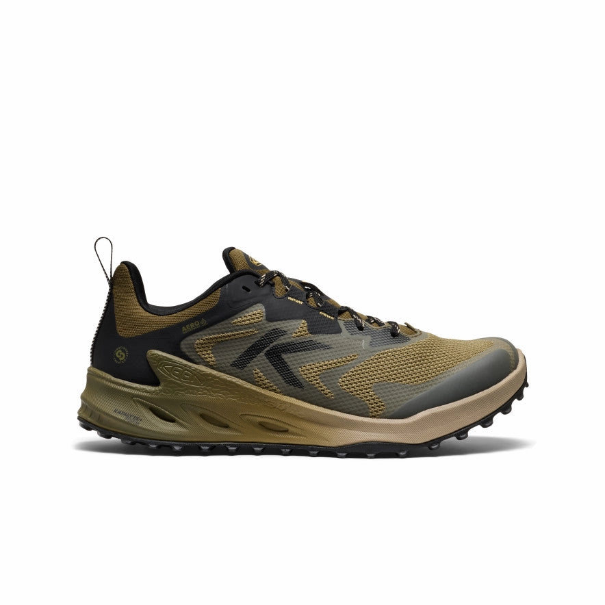 Weatherproof Seam Premium Durability Men's Zionic NXT Waterproof Hiking Shoe  |  Martini Olive/Lemon Curry