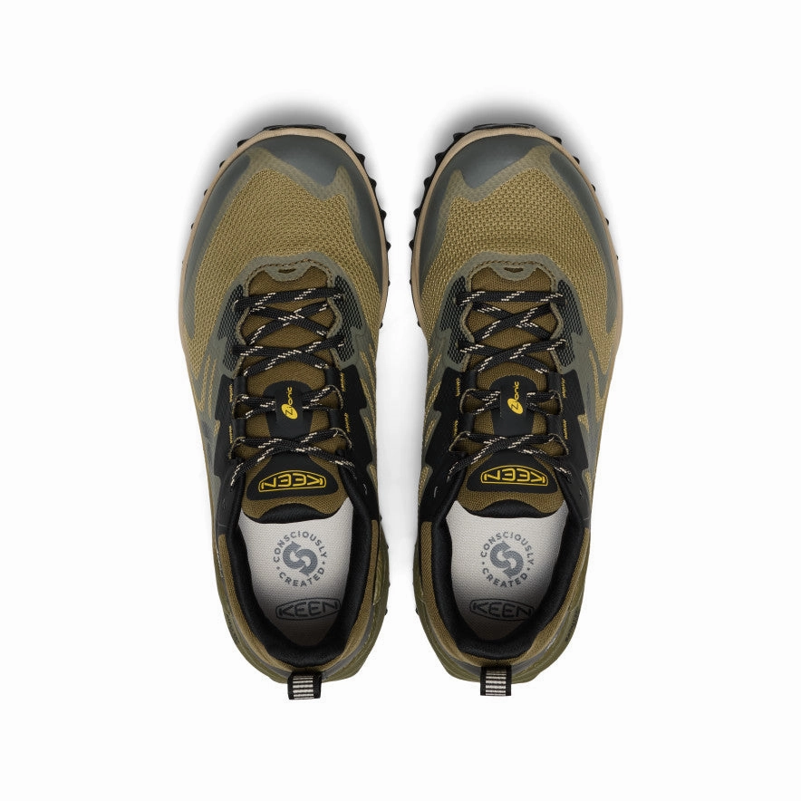 Men's Zionic NXT Waterproof Hiking Shoe  |  Martini Olive/Lemon Curry Iconic lining All-Weather Performance