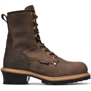 Men's 8 inch Elm Logger Waterproof Work Boots 8821 All Day Comfort