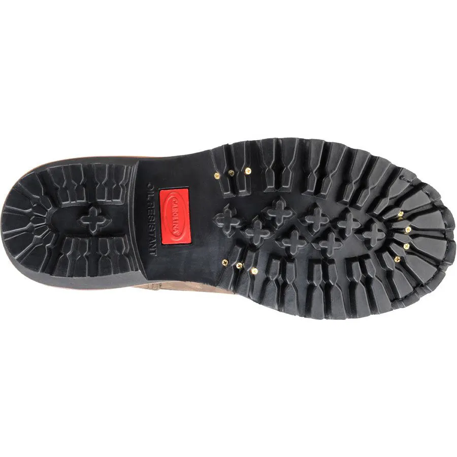 fade - resistant Boosted comfort Men's 8 inch Elm Logger Waterproof Work Boots 8821