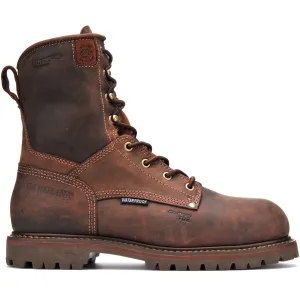 Men's 8 inch Grizzly Insulated Composite Toe Work Boots CA9528 Plush Fit