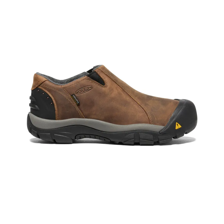Airy Comfort Men's Brixen Waterproof Low  |  Slate Black/Madder Brown