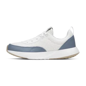 Men's Courier - Blizzard/Hazy Indigo (Blizzard Sole) moccasins Stretchy Material