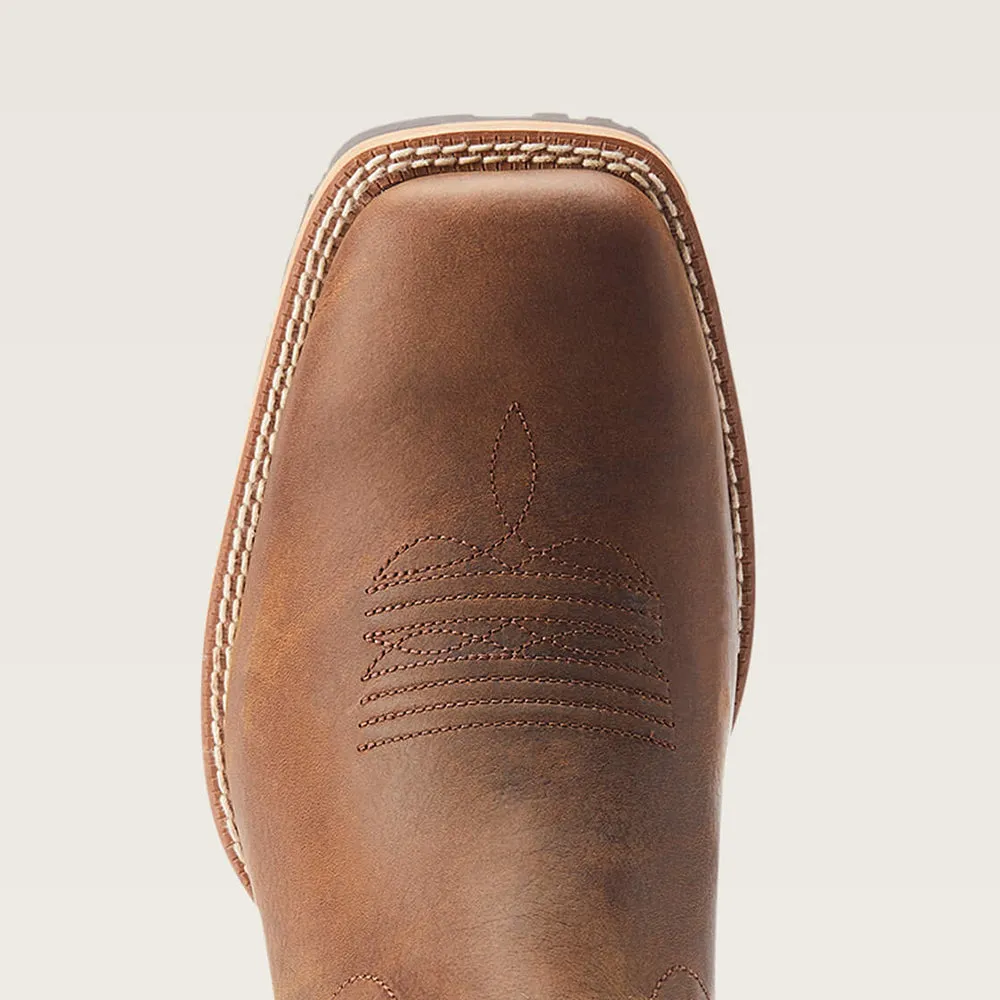 Men's Hybrid Low Boy Western Boot 10044555 Adjustable Heel Strap