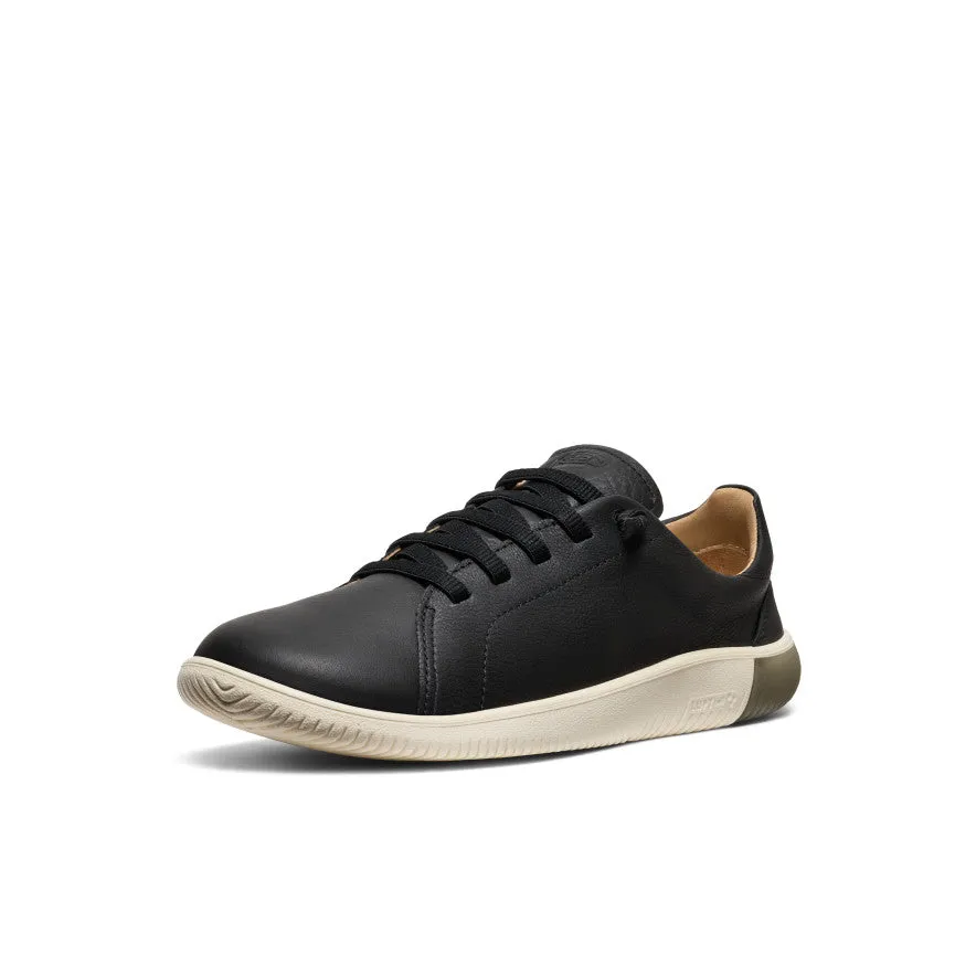 Men's KNX Leather Sneaker  |  Black/Star White Quick Step Ease Travel Ready