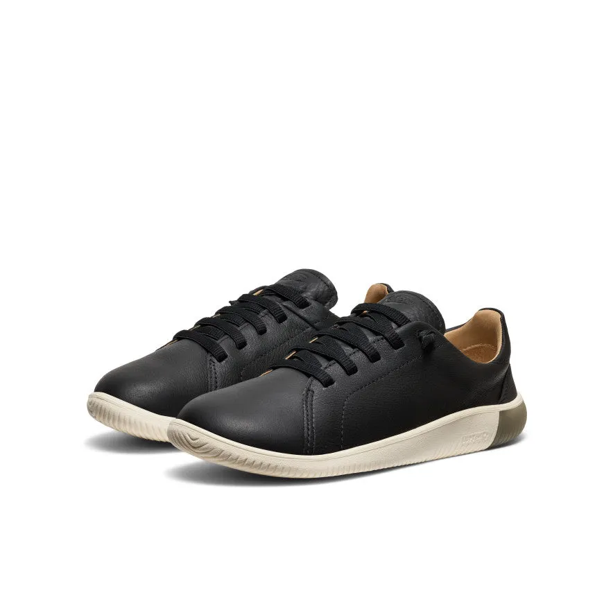 Motion Ease Men's KNX Leather Sneaker  |  Black/Star White
