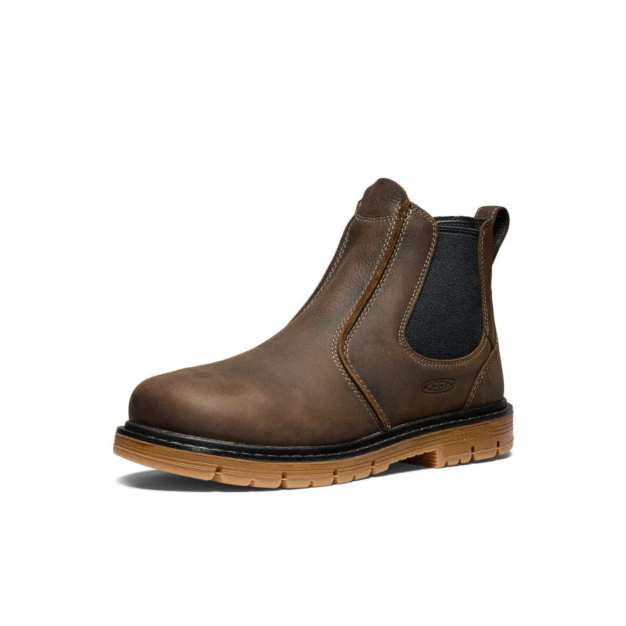 Men's San Jose Chelsea 90?? Heel Boot (Aluminum Toe)  |  Cascade Brown/Gum Cloud cushion