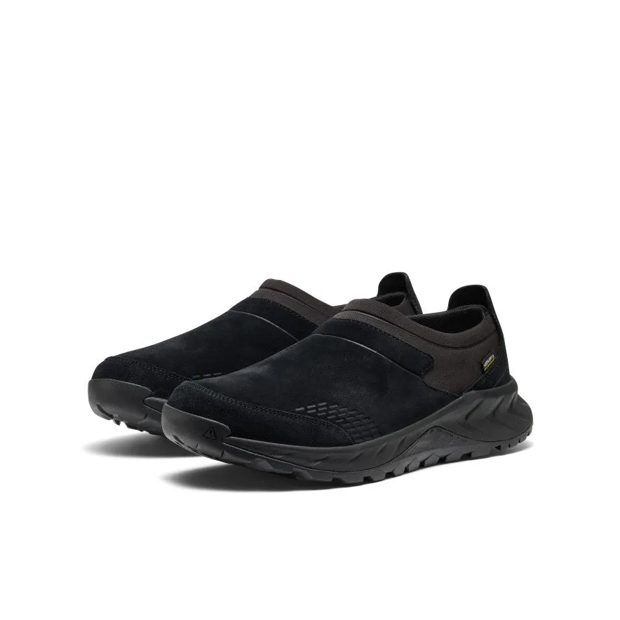 Men's TTS Moc Waterproof Sneaker  |  Black/Black Relax Mode Smooth Zone