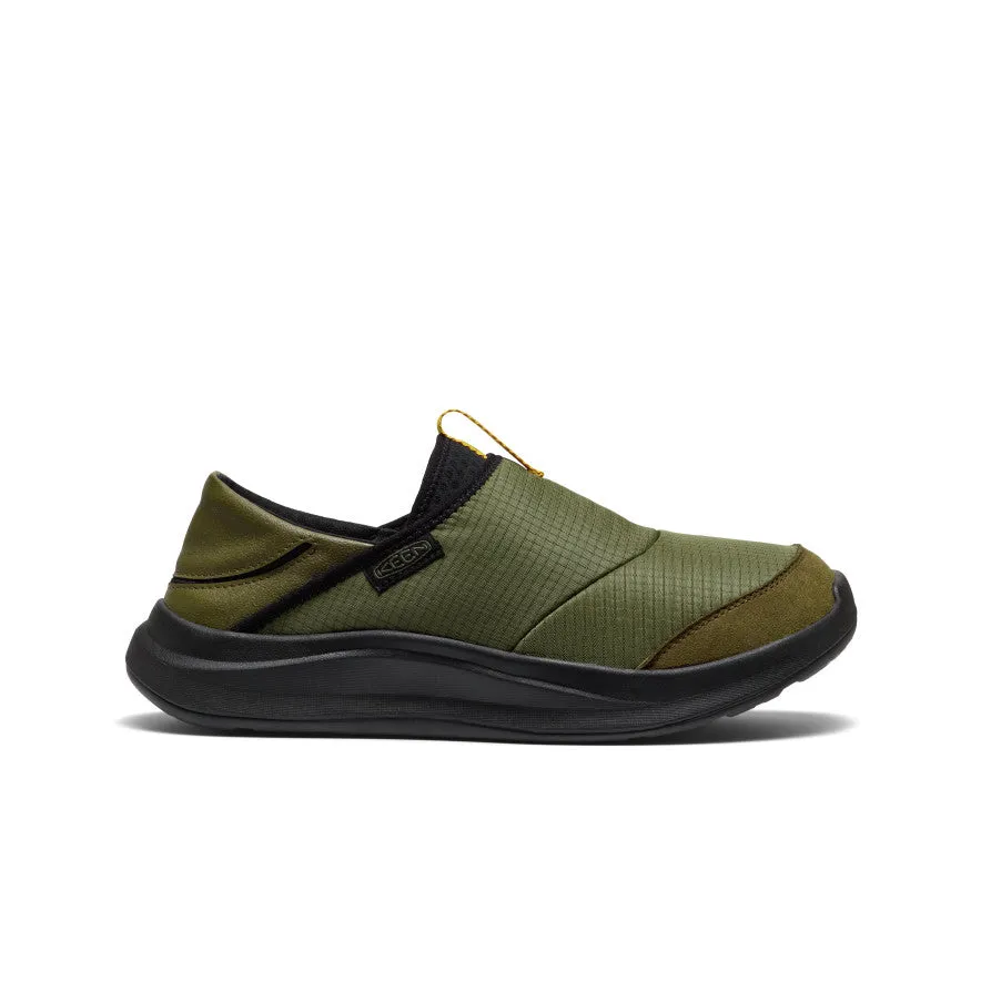 Eco Friendly Dye Motion Friendly Men's Whyser Slip-On  |  Bronze Green/Black