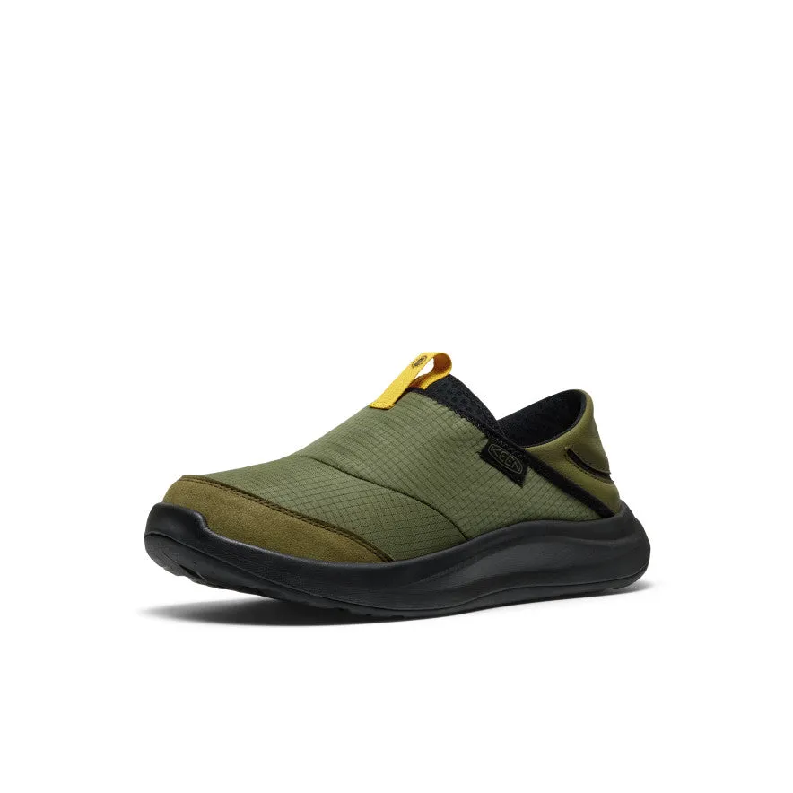 Outsole Traction Slip On Men's Whyser Slip-On  |  Bronze Green/Black