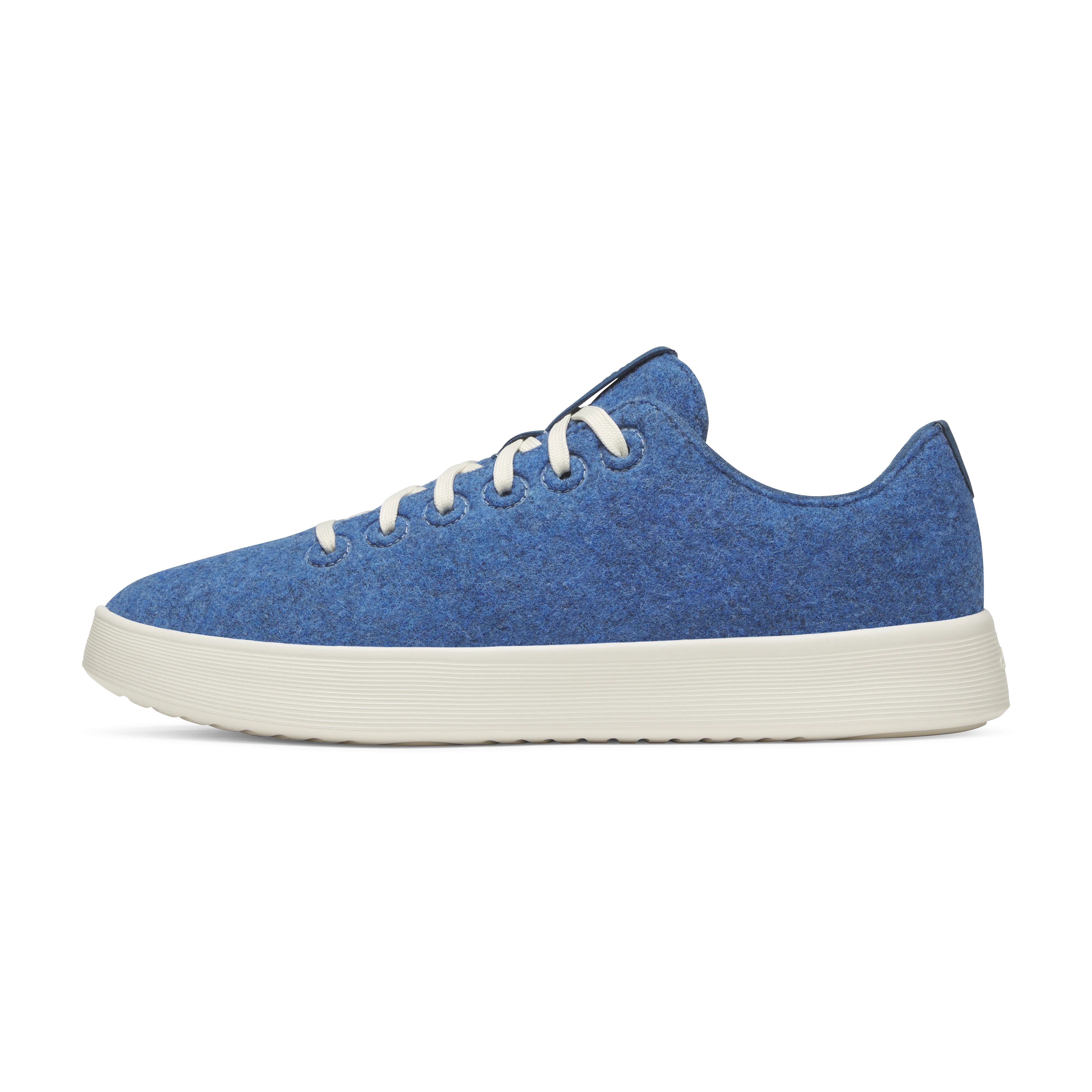 Men's Wool Cruiser - Sapphire Blue (Natural White Sole) Molded EVA Foam Clean Build