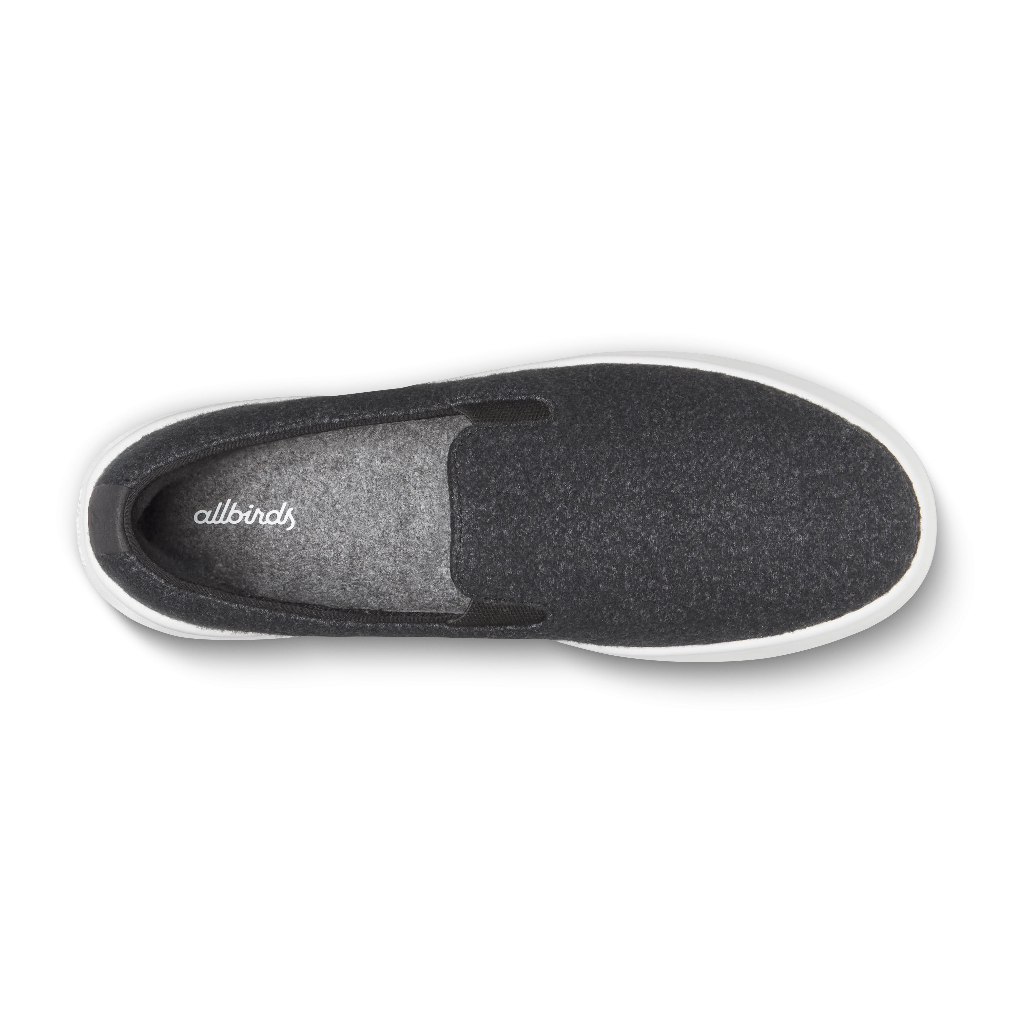 Men's Wool Cruiser Slip On - Natural Black (Blizzard Sole) Instant Access Instant Slip