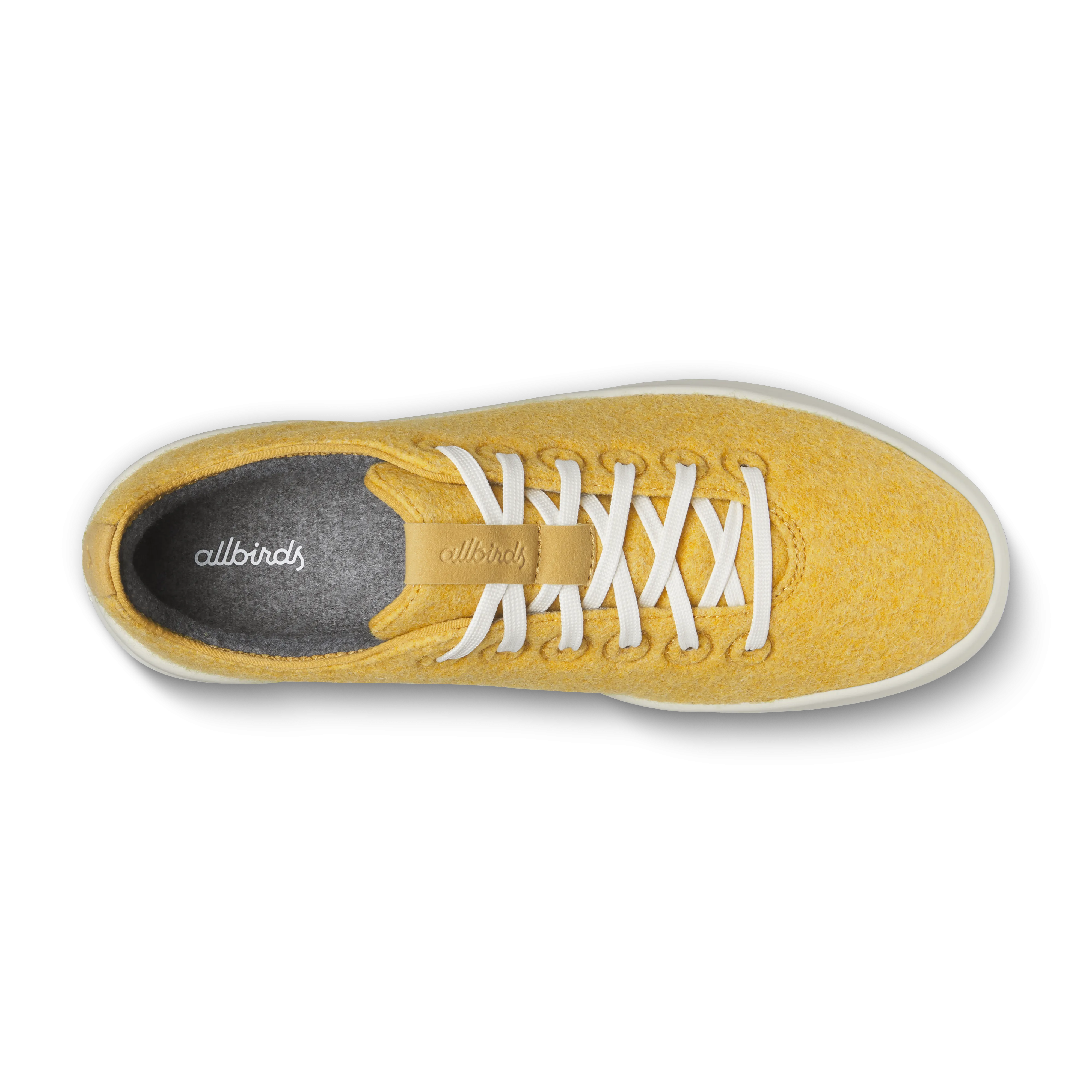 HyperDurable Outsole Compound Men's Wool Cruiser - Sunshine (Natural White Sole)
