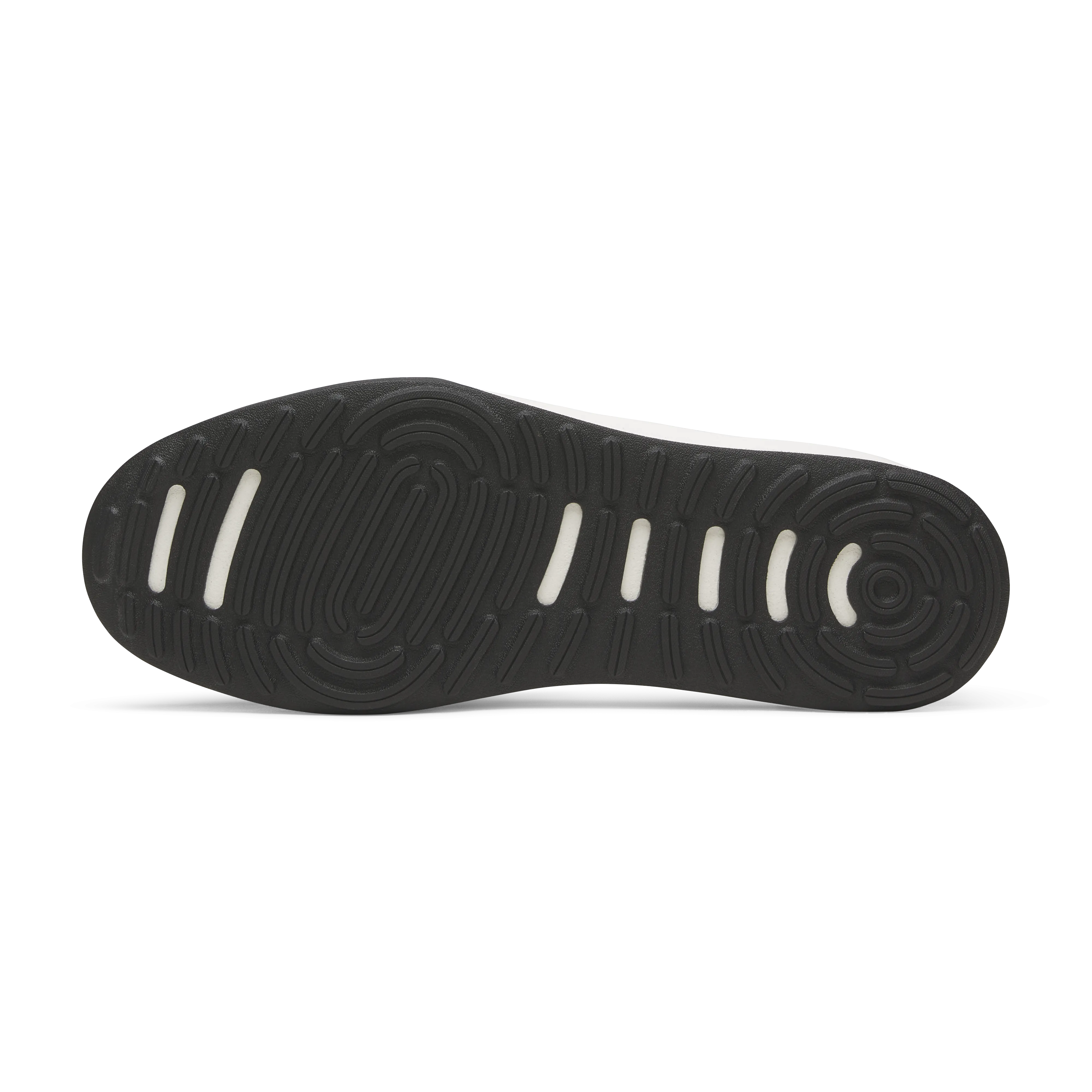 Essential Look Men's Wool Cruiser Waterproof - Natural Black (Natural White Sole)