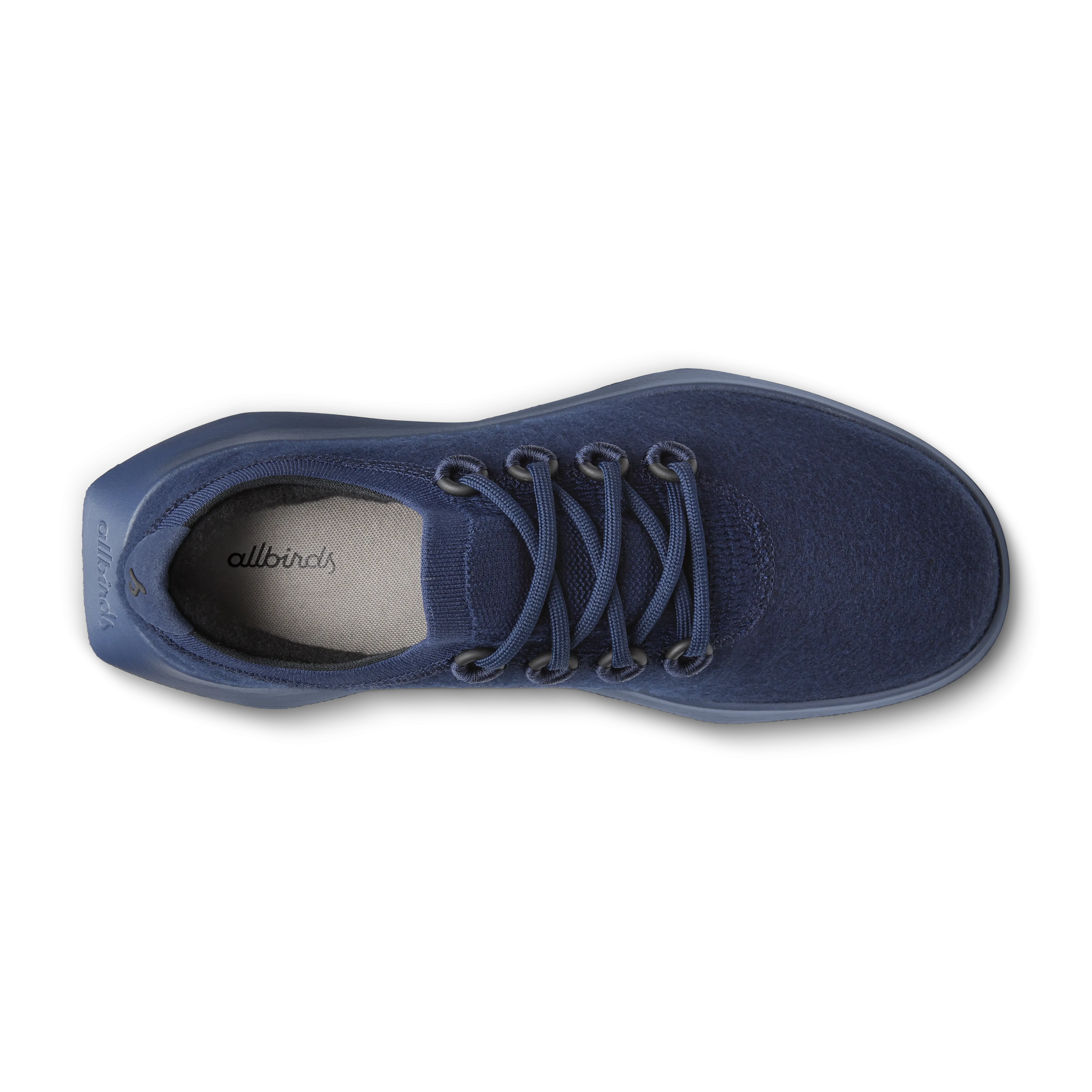Zero Drop Profile Traction Optimized Pattern Men's Wool Dasher Mizzle - Deep Navy (Hazy Indigo Sole)