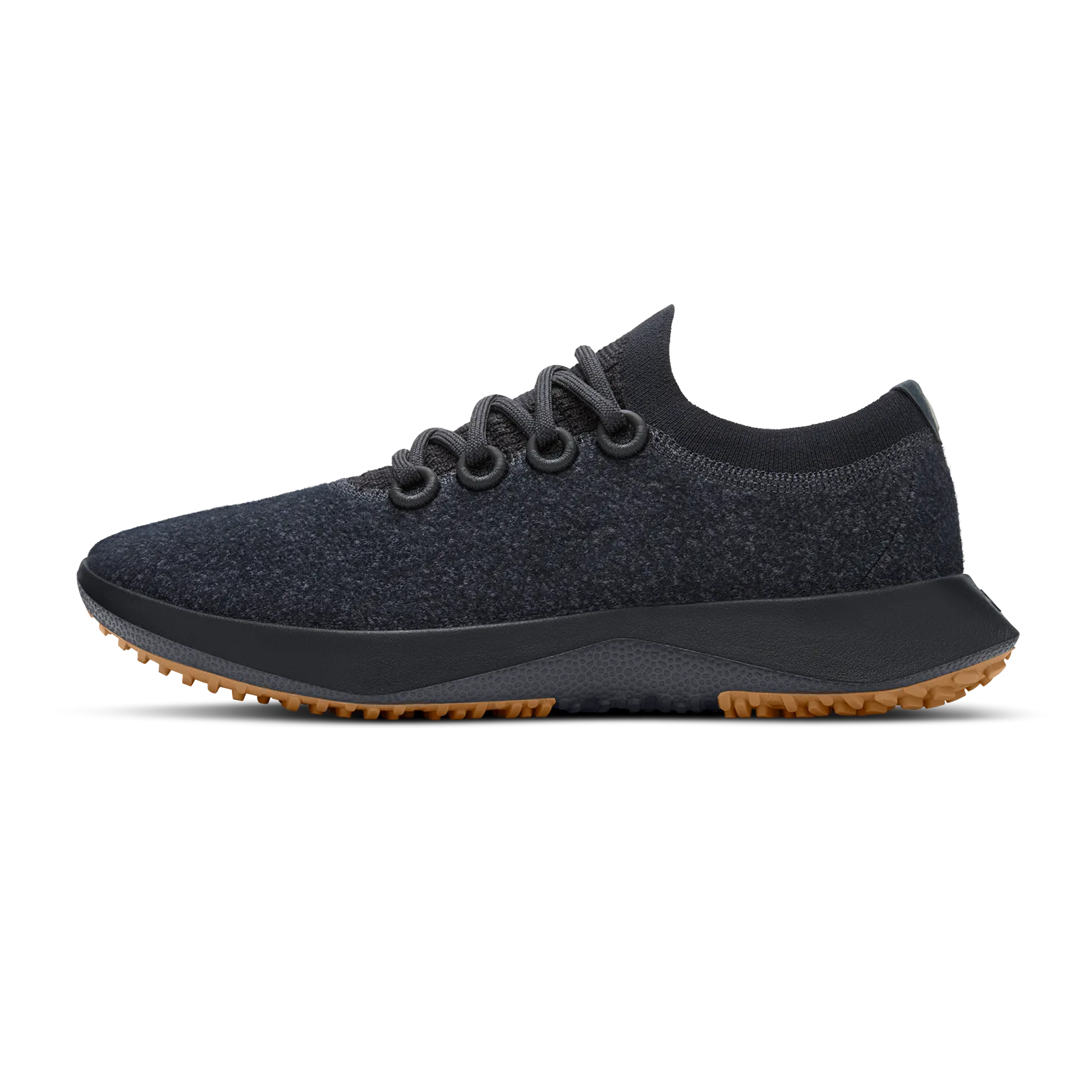 Men's Wool Dasher Mizzle - Natural Black (Natural Black Sole) Zero Waste Production