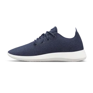 Men's Wool Runner - Hazy Indigo (Blizzard Sole) Multi Sport Versatility thin - soled