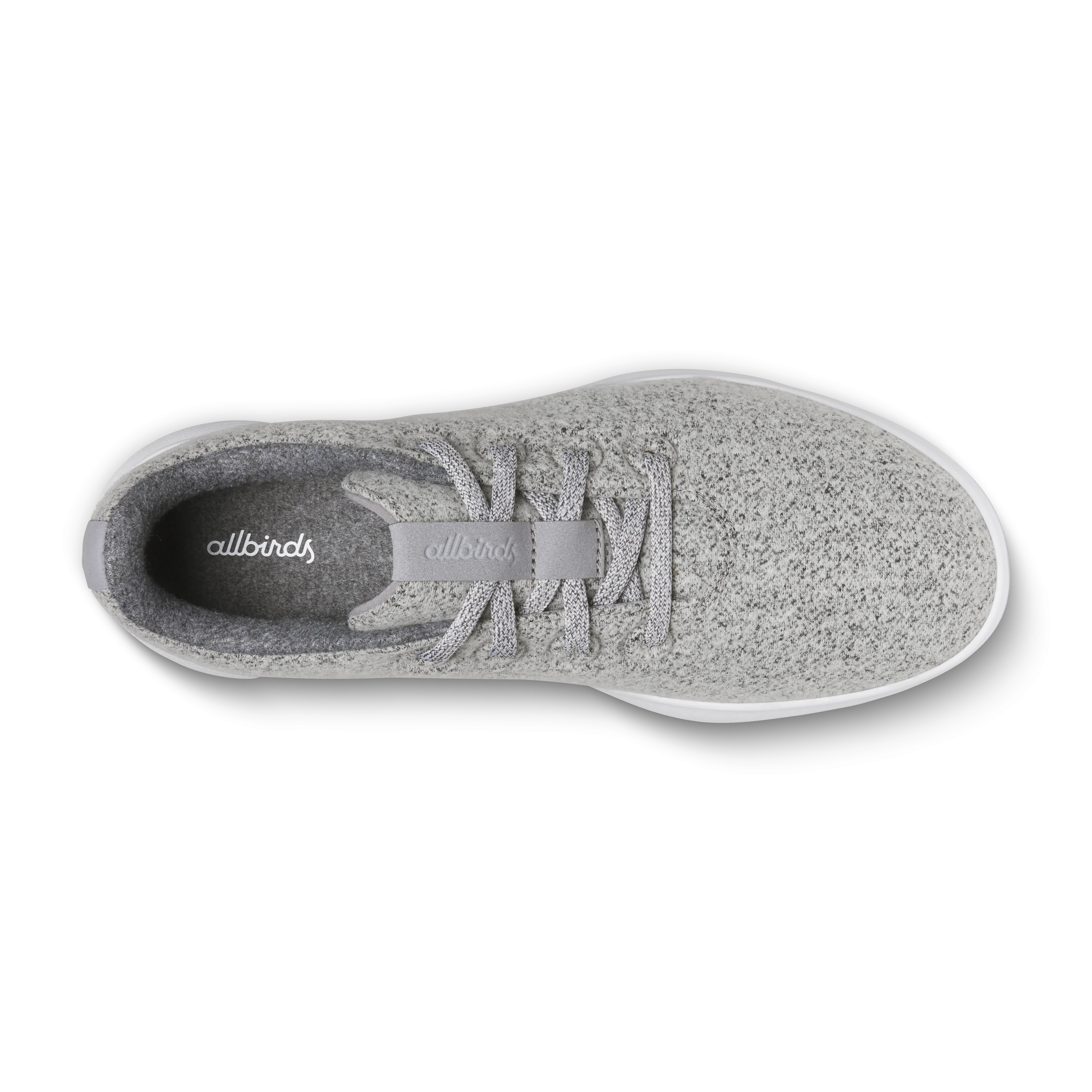 Men's Wool Runner NZ - Medium Grey (Blizzard Sole) Shock Diffusing Wide Toe Box Design
