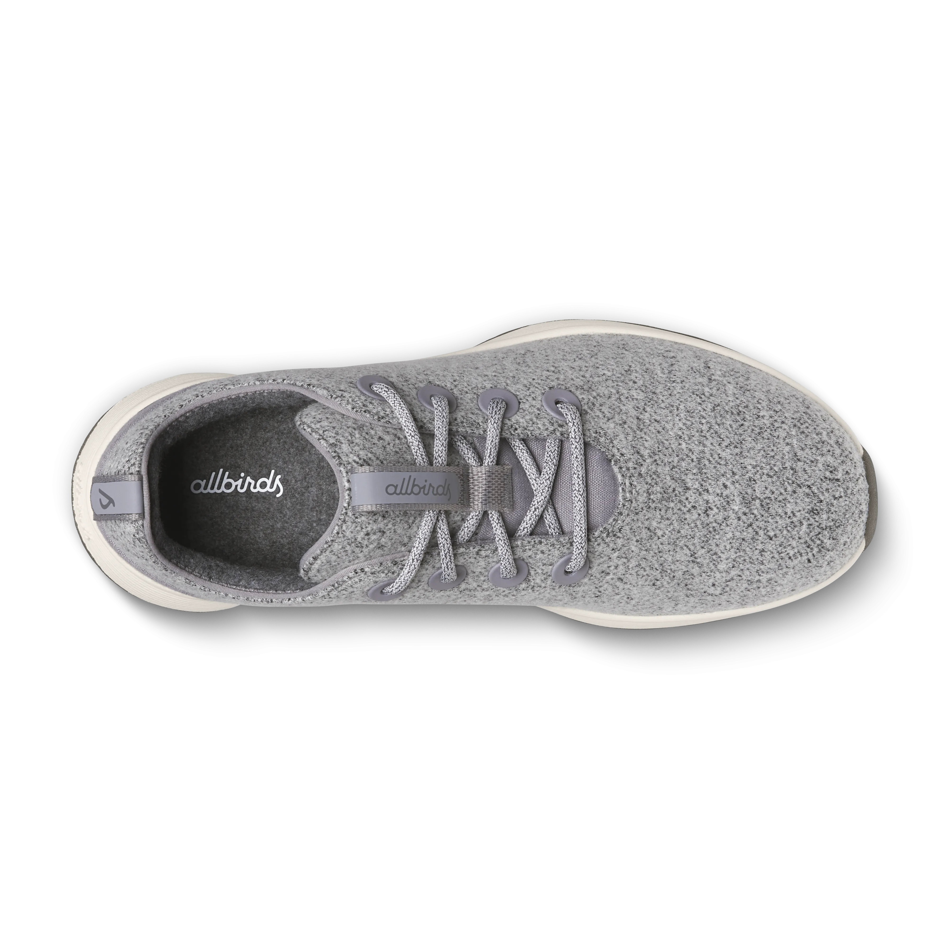 Men's Wool Runner NZ Waterproof - Medium Grey (Natural White Sole) On Demand Comfort