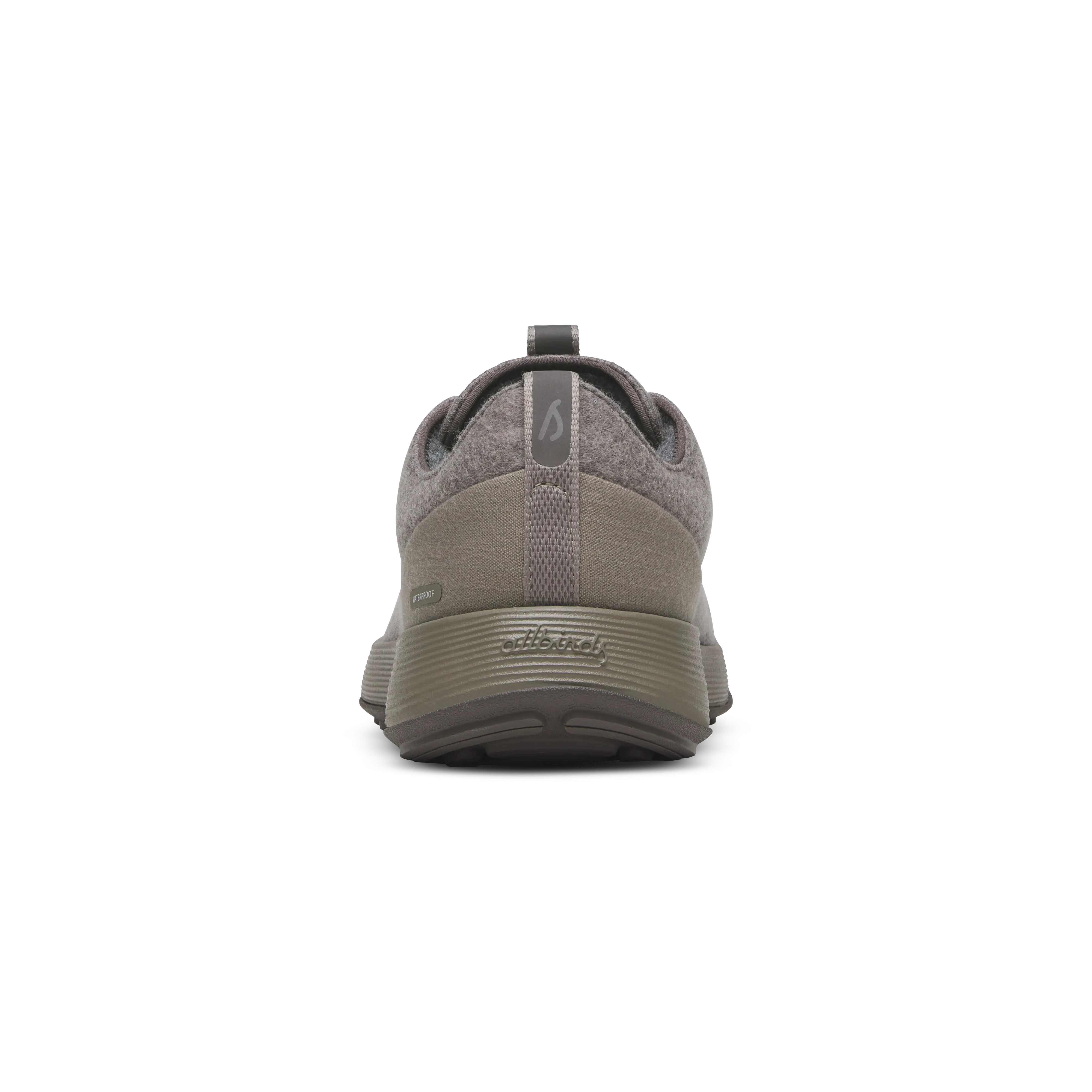 Men's Wool Runner NZ Waterproof - Weathered Brown (Weathered Brown Sole) Vibration Dampening