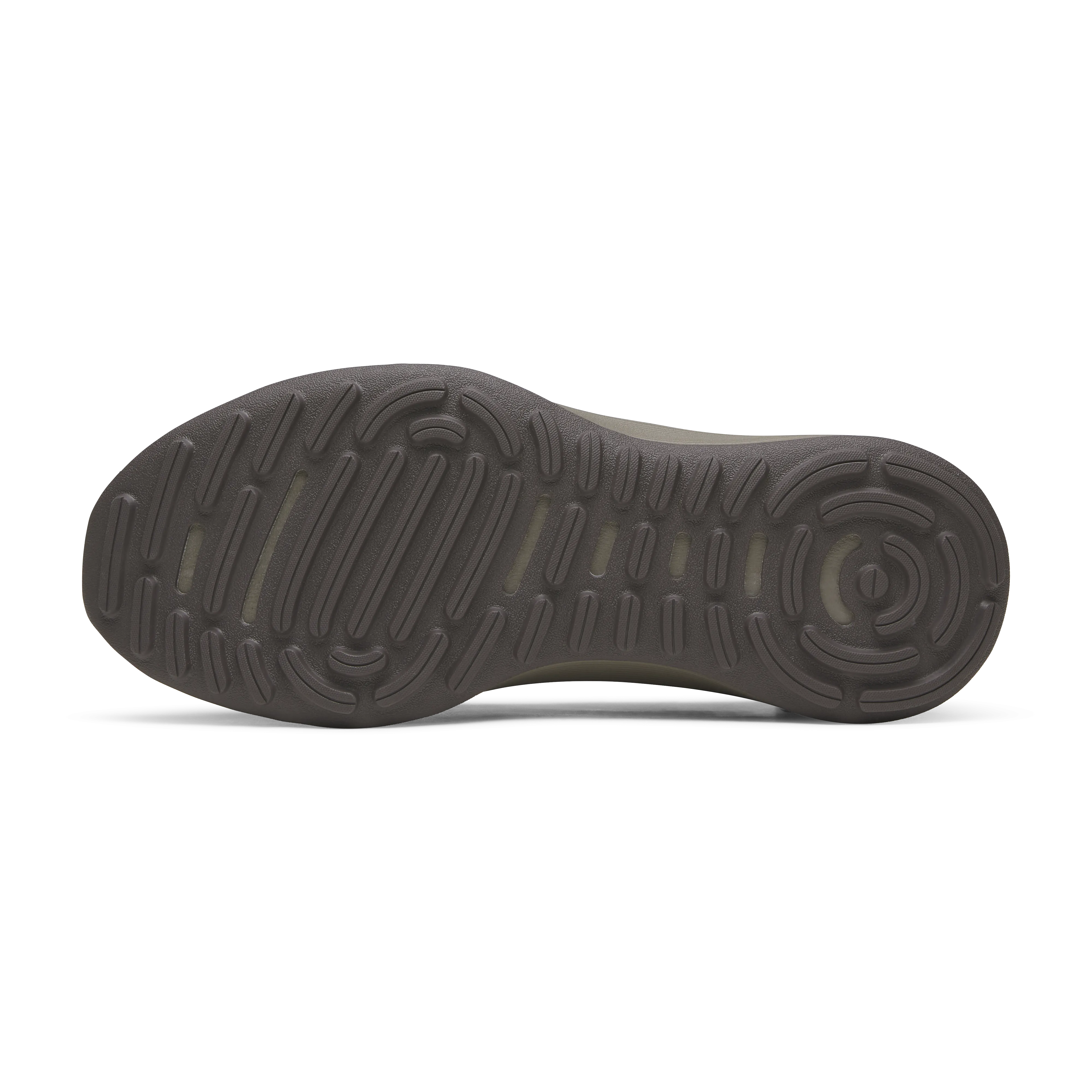 Men's Wool Runner NZ Waterproof - Weathered Brown (Weathered Brown Sole) Gel Infused Heel Pad