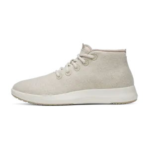 Lace Lock Mechanism High-quality Men's Wool Runner-up Mizzle - Stony Cream (Natural White Sole)