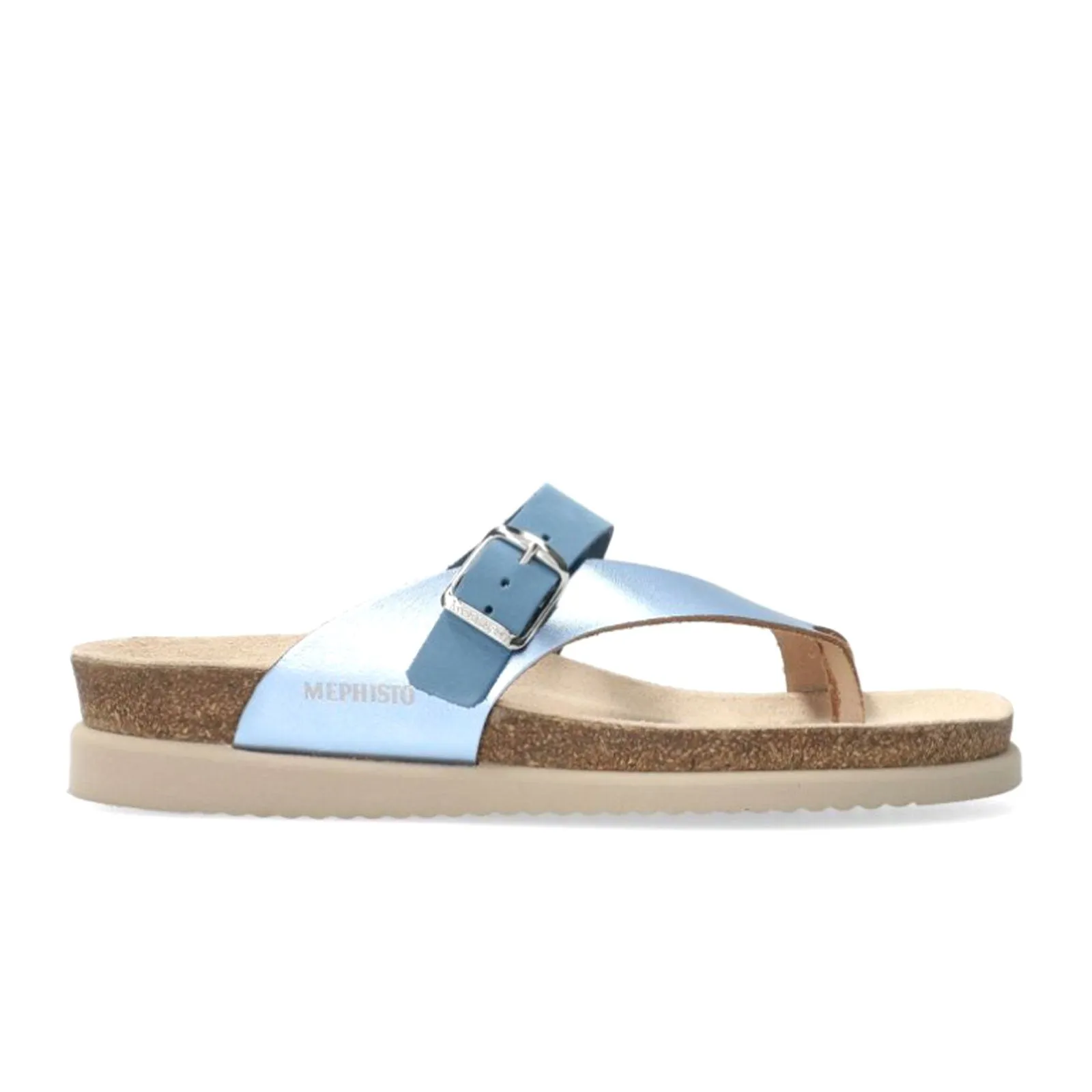 Mephisto Helen Mix Sandal (Women) - Sky Blue Vega No Fuss Fit Compact Design