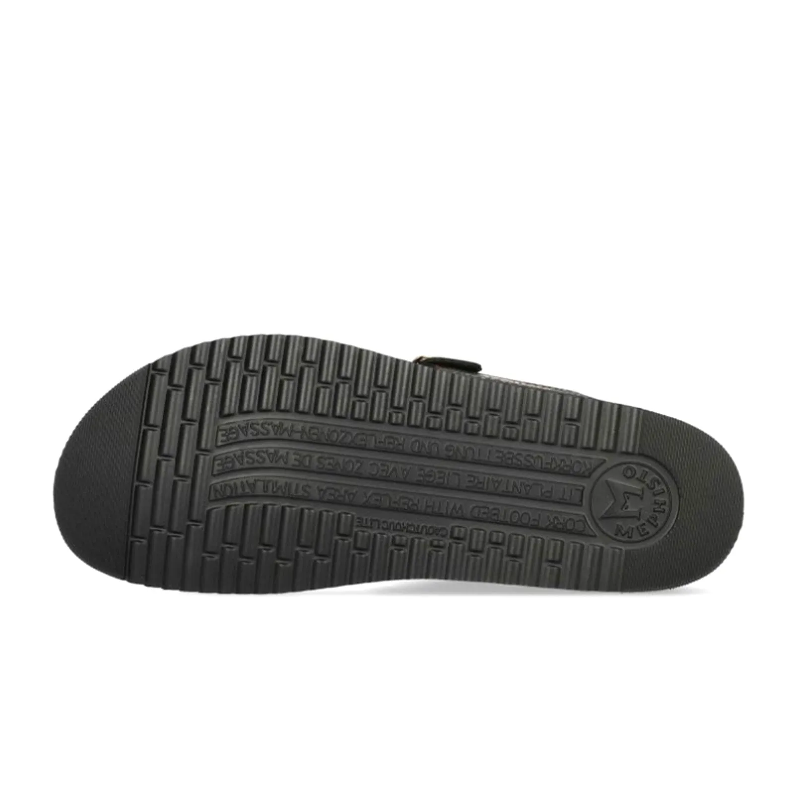 Fabric Upper Mephisto Helen Sandal (Women) - Black Kaleidoscope