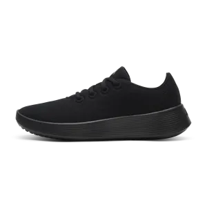 Established Women's Wool Runner Go - Natural Black (Natural Black Sole)