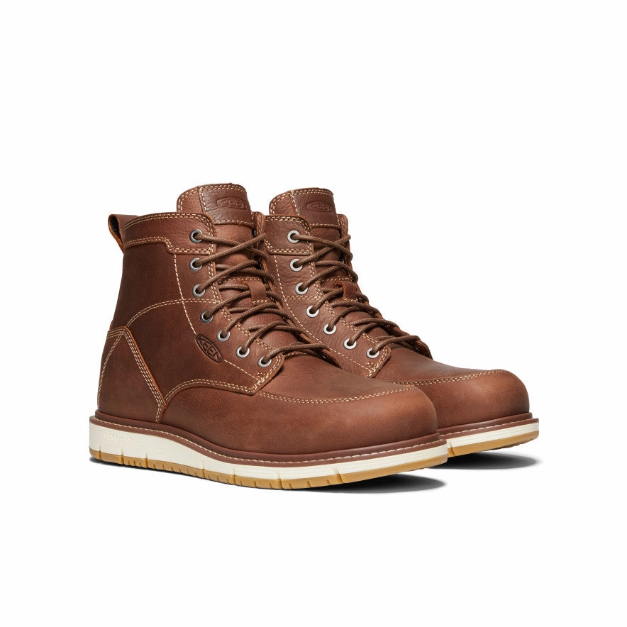 Classic Color Men's San Jose 6" Boot (Aluminum Toe)  |  Gingerbread/Gum