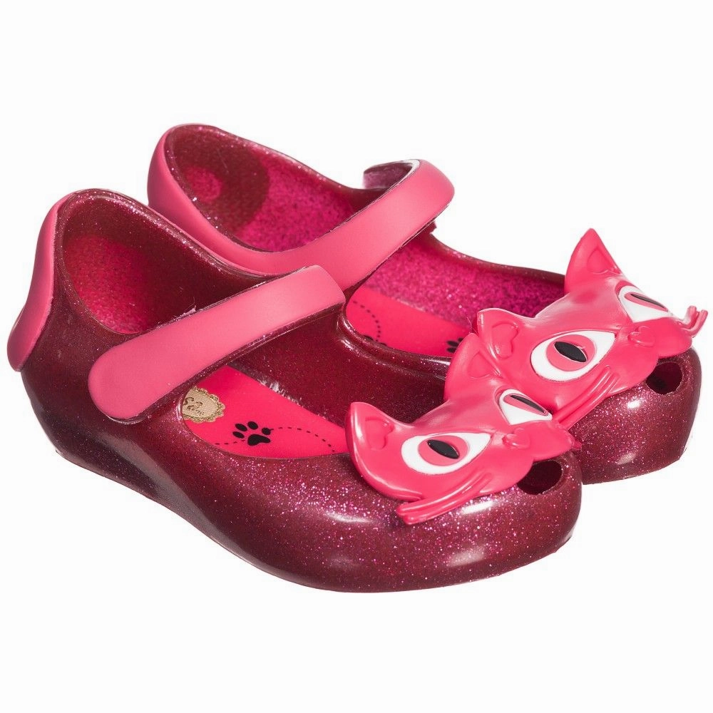 cycling - specific advantages Mini Melissa Kids Baby/Girl Ultragirl II Cat Sandals Shoes in Red