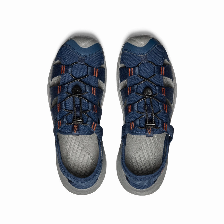 Men's Seanik H2 Sandal  |  Naval Academy/Gold Flame Heel Cushioning