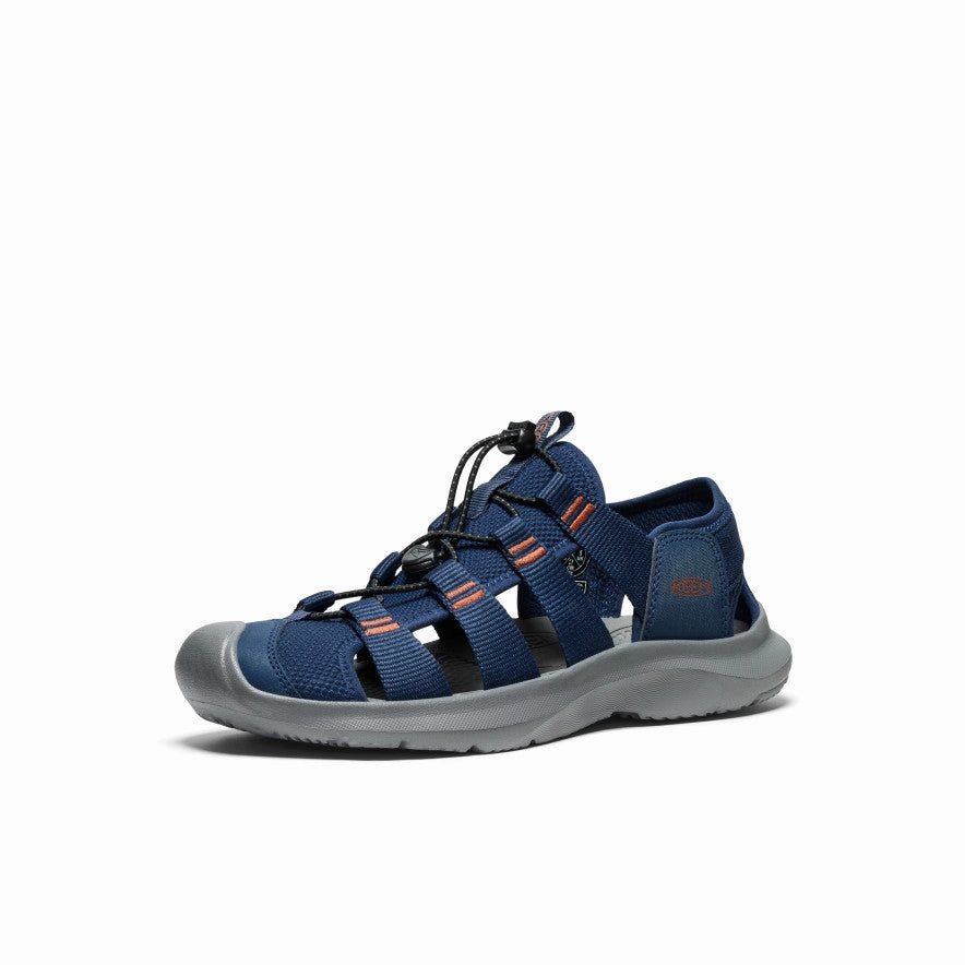 Men's Seanik H2 Sandal  |  Naval Academy/Gold Flame Flex Groove Engineering Quick Slip