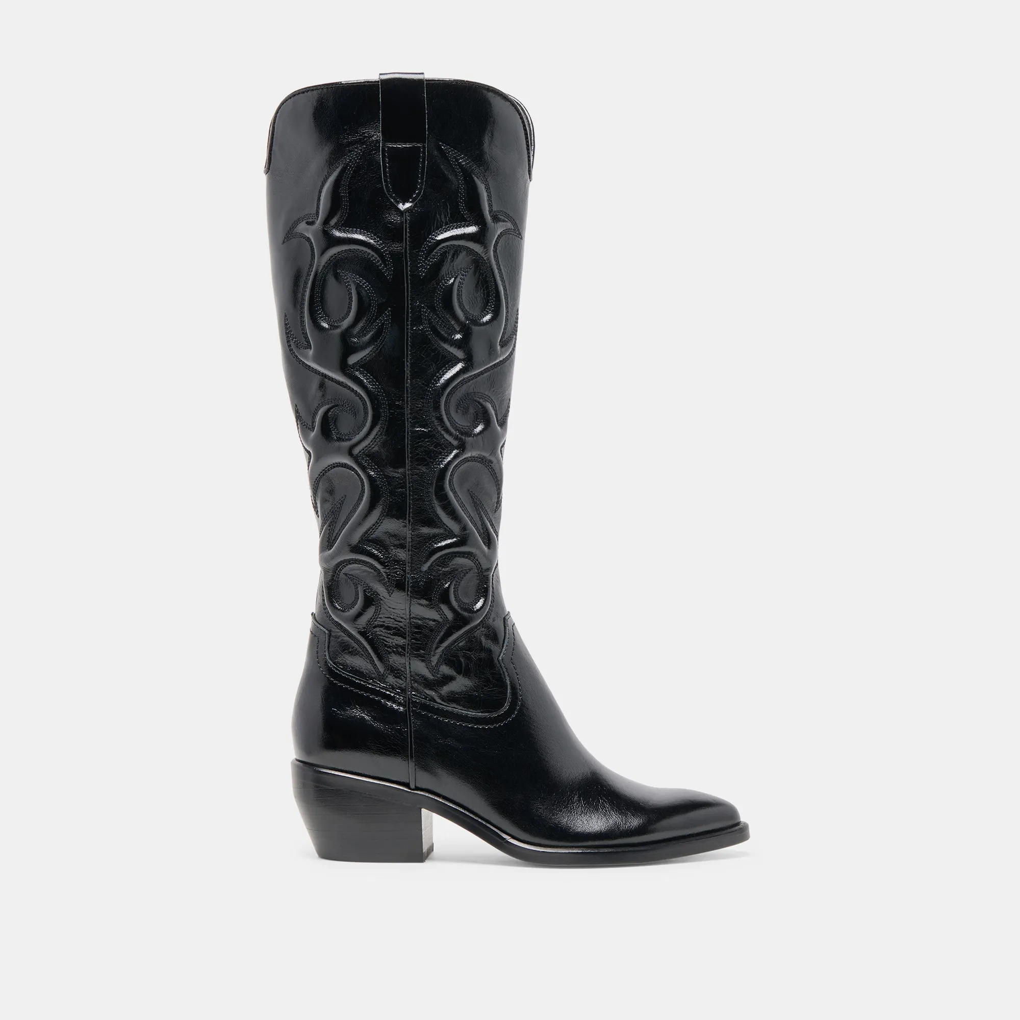 Shock Diffusion Pad MIRLA BOOTS BLACK LEATHER